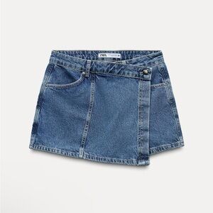 Zara denim skort